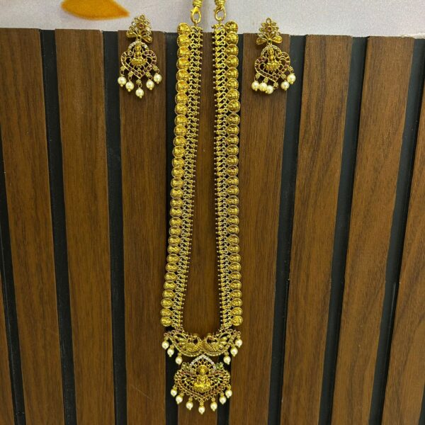 Antique Lakshmi Coin Necklace Set