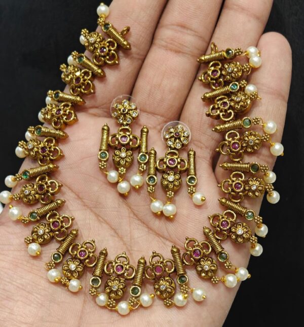 Elegant shot necklace for everyday shine